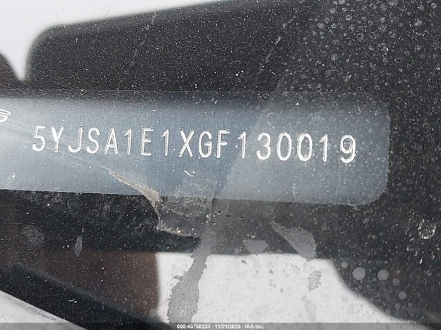 2016 TESLA MODEL S 5YJSA1E1XGF130019 Photo 8