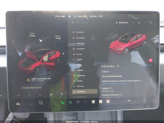 2024 TESLA MODEL 3 5YJ3E1EA9RF801868 Photo 6
