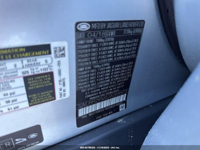 2018 LAND ROVER DISCOVERY SALRR2RV0JA068973 Photo 8