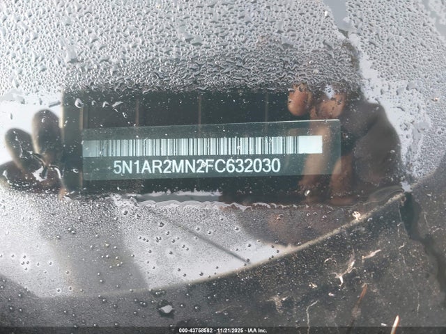 Продажа на аукционе авто 2015 Nissan Pathfinder Sl, vin: 5N1AR2MN2FC632030, номер лота: 43758582