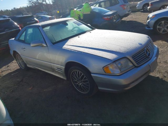 2000 MERCEDES-BENZ SL 500 WDBFA68F2YF190510