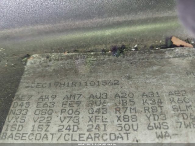 1994 CHEVROLET GMT-400 2GCEC19H1R1101562 Photo 8