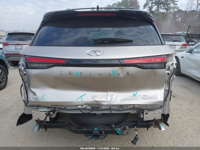 5N1AL1HU5SC331520 Infiniti Qx60 Autograph Awd