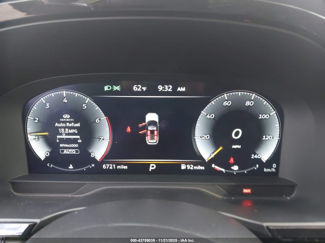 5N1AL1HU5SC331520 Infiniti Qx60 Autograph Awd