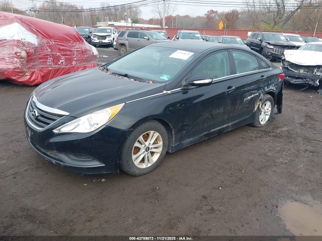 43759072 :رقم المزاد ، 5NPEB4AC9EH946947 vin ، 2014 Hyundai Sonata Gls مزاد بيع