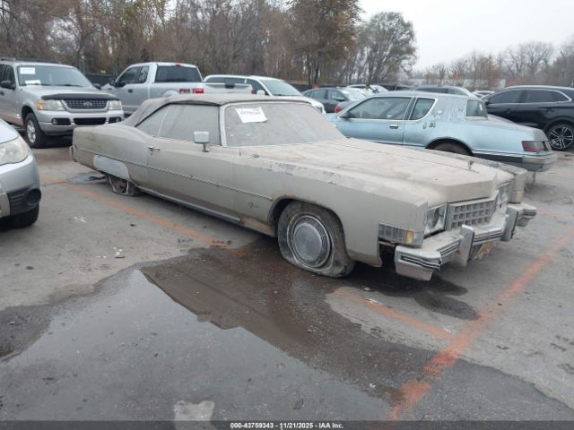 1973 CADILLAC ELDORADO 6L67S3Q410528 Photo 0