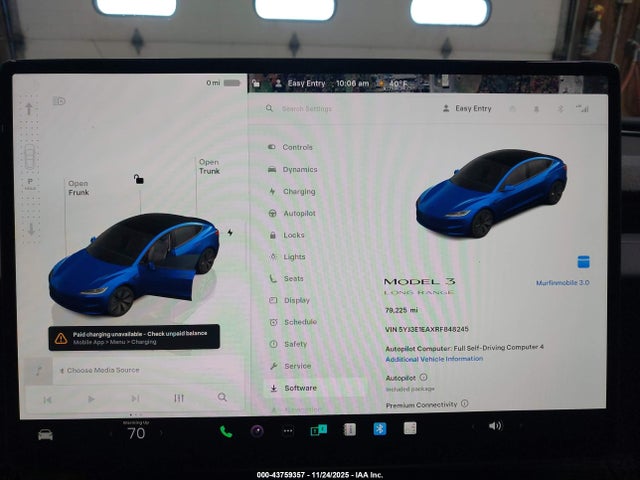 2024 TESLA MODEL 3 5YJ3E1EAXRF848245 Photo 6