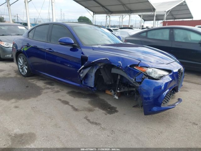 2022 ALFA ROMEO GIULIA ZARFAMAN7N7660372