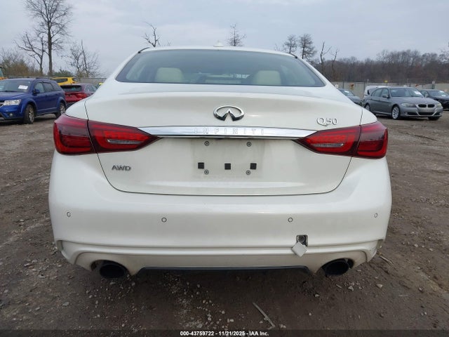 Продаж на аукціоні авто 2018 Infiniti Q50 3.0t Luxe, vin: JN1EV7AR5JM432058, номер лоту: 43759722