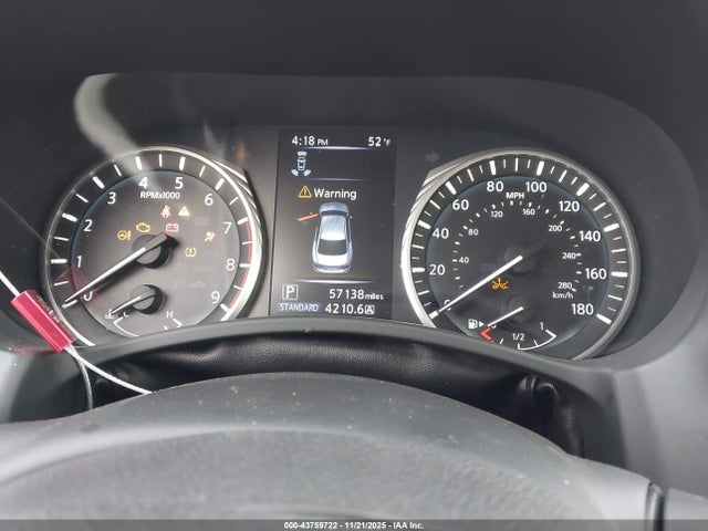 Продаж на аукціоні авто 2018 Infiniti Q50 3.0t Luxe, vin: JN1EV7AR5JM432058, номер лоту: 43759722