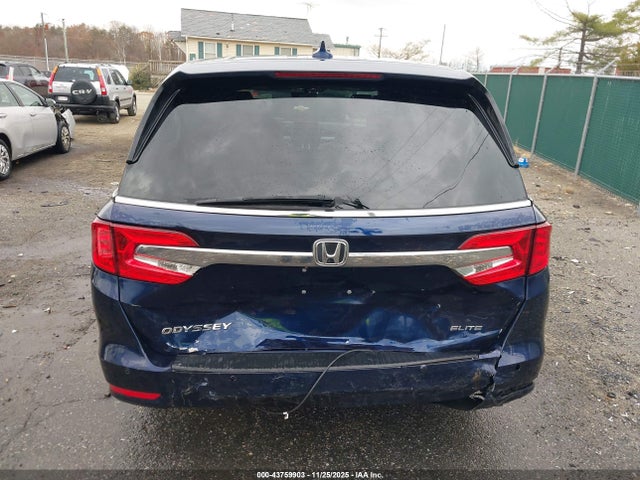 2019 Honda Odyssey Elite მანქანა იყიდება აუქციონზე, vin: 5FNRL6H95KB081392, აუქციონის ნომერი: 43759903