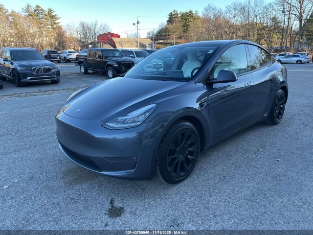 2021 TESLA MODEL Y 5YJYGAEE3MF144318 Photo 1
