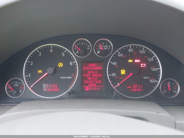 2003 AUDI A6 WAULD64BX3N110316 Photo 6
