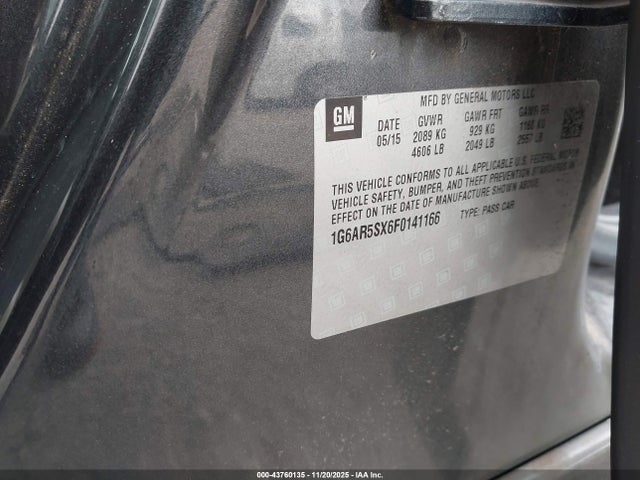 2015 CADILLAC CTS 1G6AR5SX6F0141166 Photo 8