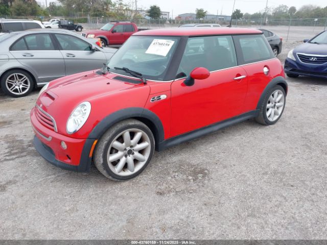 2005 MINI COOPER S WMWRE33445TD92947 Photo 1