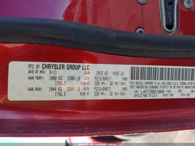 2011 JEEP COMPASS 1J4NT1FB8BD198084 Photo 8