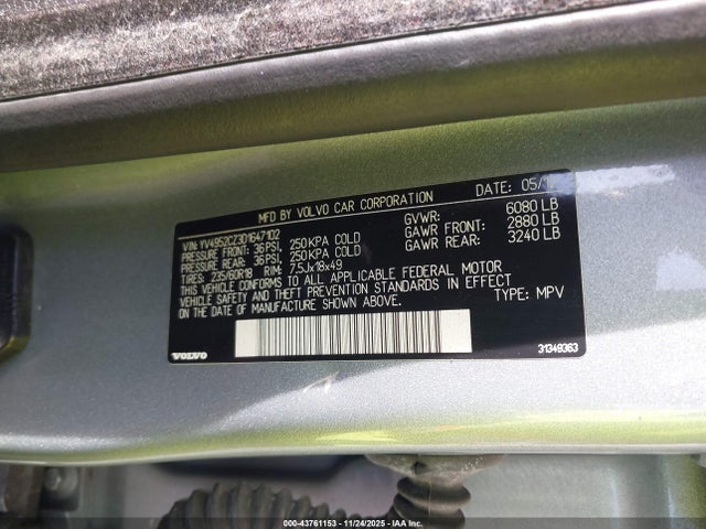 2013 VOLVO XC90 YV4952CZ3D1647102 Photo 8