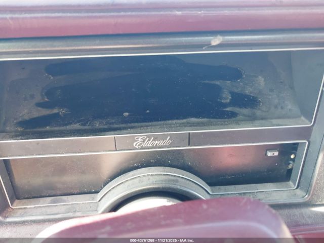 1987 CADILLAC ELDORADO 1G6EL1185HU609731 Photo 6