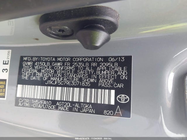 Scion TC 2014 JTKJF5C79E3071835 Image 9