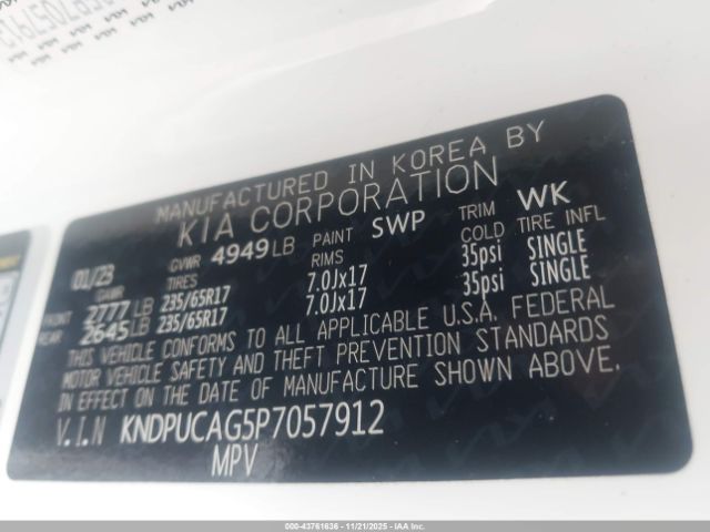 2023 KIA SPORTAGE HYBRID KNDPUCAG5P7057912 Photo 8