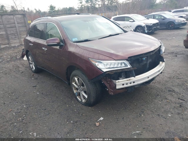 2015 Acura Mdx Advance Pkg W/entertainment Pkg მანქანა იყიდება აუქციონზე, vin: 5FRYD4H89FB032902, აუქციონის ნომერი: 43761876