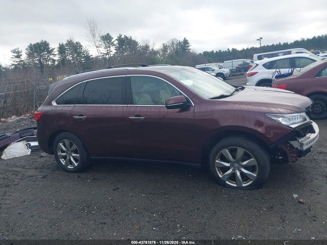 2015 Acura Mdx Advance Pkg W/entertainment Pkg მანქანა იყიდება აუქციონზე, vin: 5FRYD4H89FB032902, აუქციონის ნომერი: 43761876