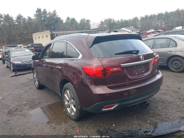 2015 Acura Mdx Advance Pkg W/entertainment Pkg მანქანა იყიდება აუქციონზე, vin: 5FRYD4H89FB032902, აუქციონის ნომერი: 43761876