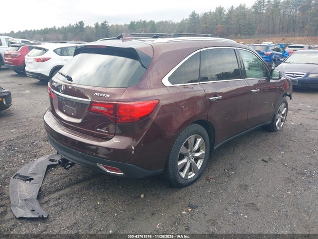 2015 Acura Mdx Advance Pkg W/entertainment Pkg მანქანა იყიდება აუქციონზე, vin: 5FRYD4H89FB032902, აუქციონის ნომერი: 43761876
