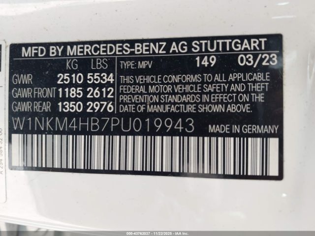 2023 MERCEDES-BENZ GLC 300 W1NKM4HB7PU019943 Photo 8