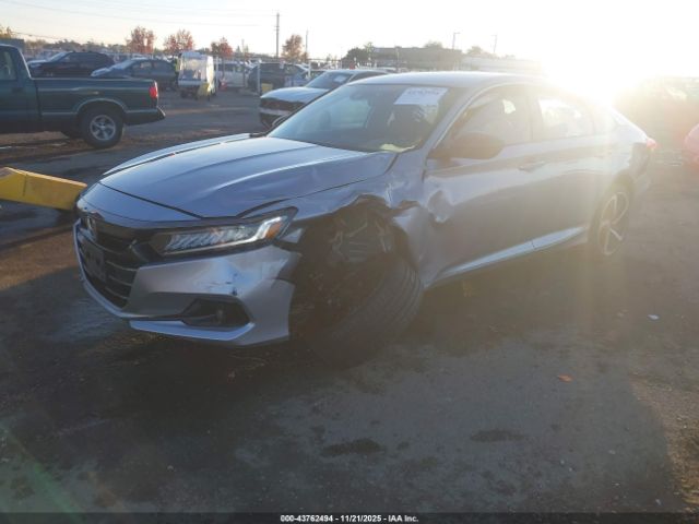 2021 HONDA ACCORD 1HGCV1F36MA072344 Photo 1