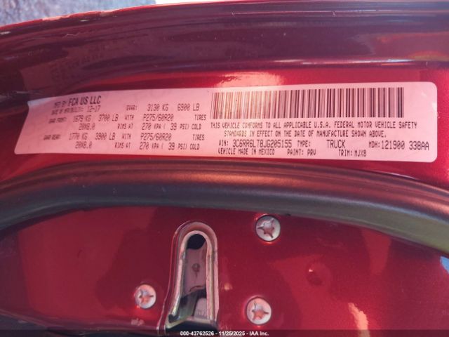 2018 RAM 1500 3C6RR6LT8JG205155 Photo 8