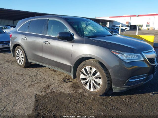 2016 ACURA MDX 5FRYD4H48GB051908