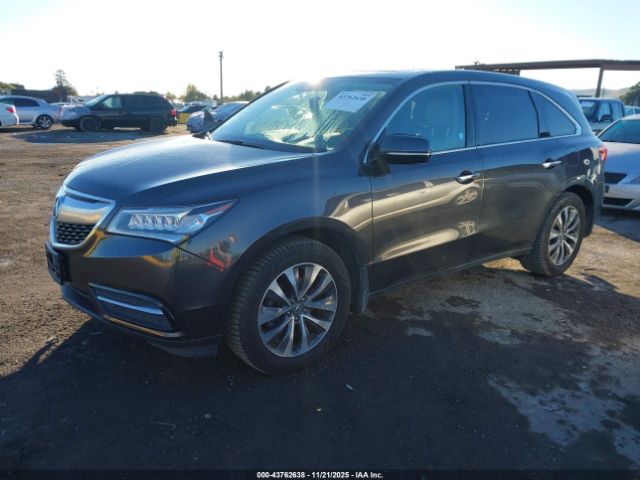2016 ACURA MDX 5FRYD4H48GB051908 Photo 1