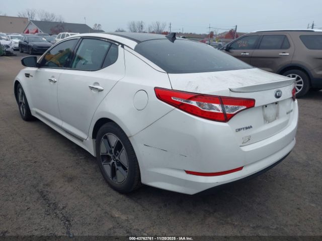 2013 KIA OPTIMA HYBRID KNAGM4AD4D5059229 Photo 2