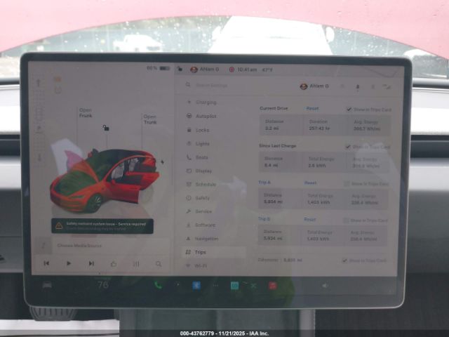 2025 TESLA MODEL 3 5YJ3E1EA1SF014547 Photo 6