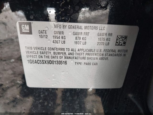 2013 CADILLAC ATS 1G6AC5SX9D0130516 Photo 8