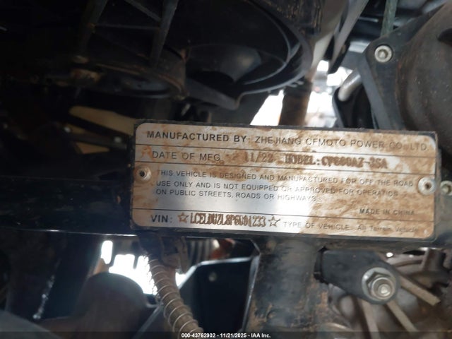 2023 CF MOTO CFORCE LCELDUZL8P6001233 Photo 9