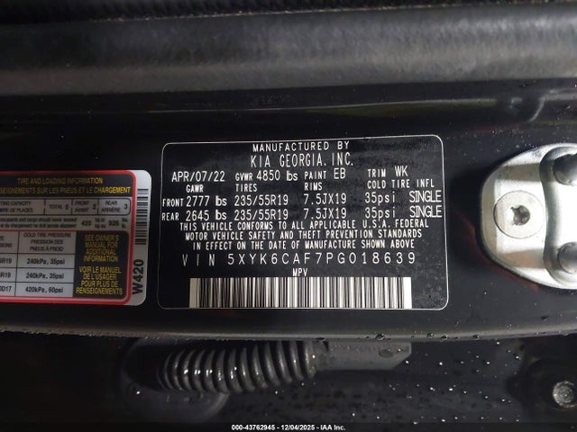 KIA Sportage X-line 2023 5XYK6CAF7PG018639 Image 9