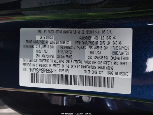 2024 MAZDA CX-30 3MVDMBAM3RM669214 Photo 8