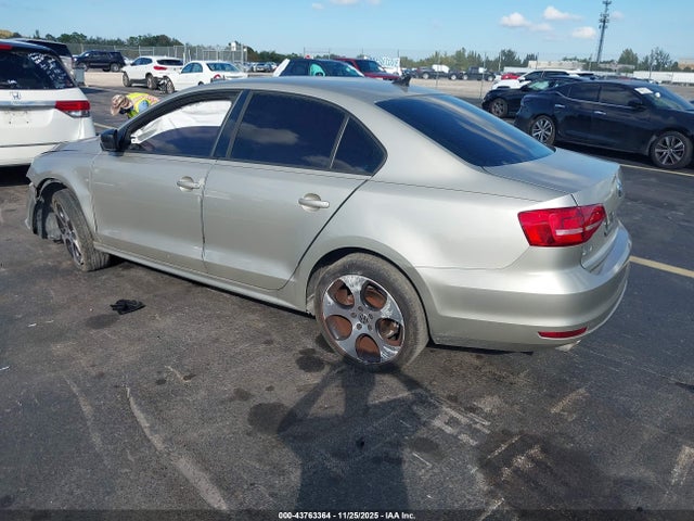 2015 Volkswagen Jetta 2.0l S მანქანა იყიდება აუქციონზე, vin: 3VW2K7AJ5FM208560, აუქციონის ნომერი: 43763364