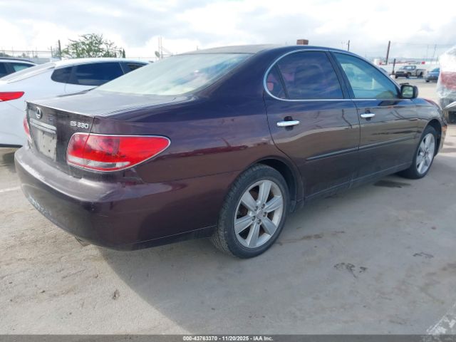 2005 LEXUS ES 330 JTHBA30G455126763 Photo 3