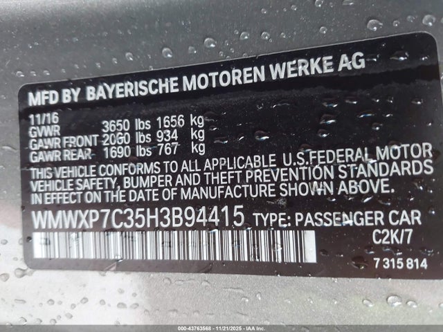 2017 MINI HARDTOP WMWXP7C35H3B94415 Photo 8