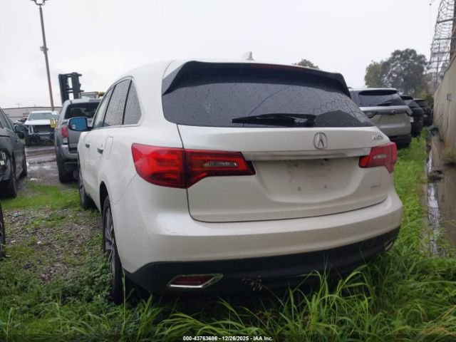 2015 ACURA MDX 5FRYD4H46FB028559 Photo 2