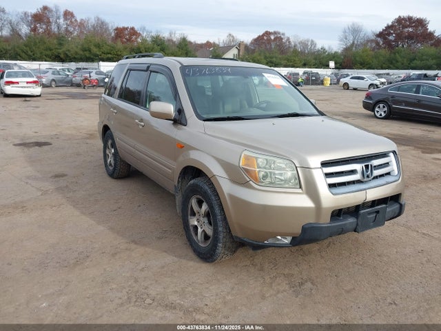 2006 Honda Pilot Ex-l მანქანა იყიდება აუქციონზე, vin: 2HKYF18586H559430, აუქციონის ნომერი: 43763834