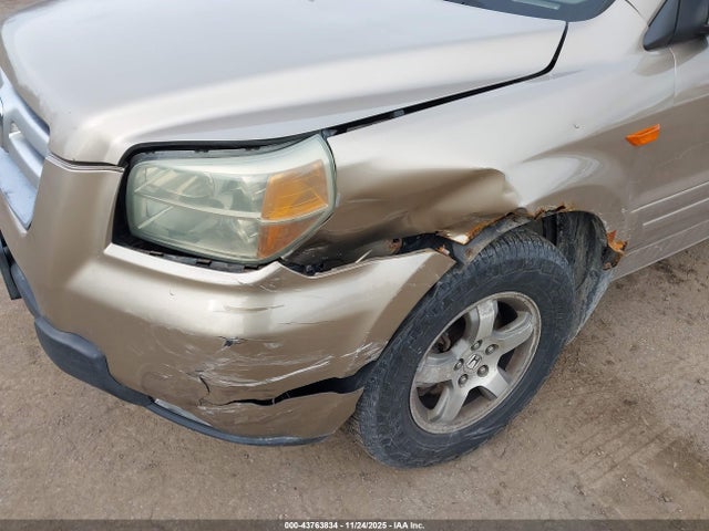 Продажа на аукционе авто 2006 Honda Pilot Ex-l, vin: 2HKYF18586H559430, номер лота: 43763834