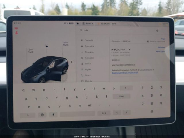 2024 TESLA MODEL Y 7SAYGDEE4RF065655 Photo 6