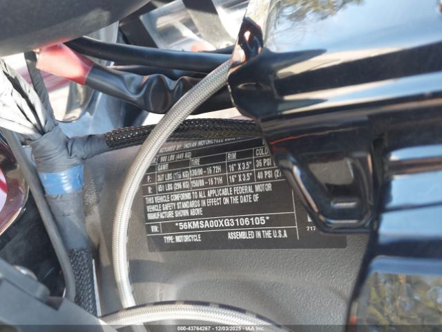 2016 INDIAN MOTORCYCLE CO. SCOUT 56KMSA00XG3106105 Photo 9