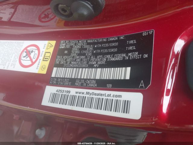 2017 LEXUS RX 350 2T2ZZMCA9HC059859 Photo 8