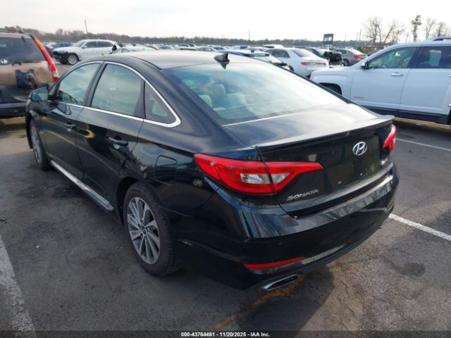 2015 HYUNDAI SONATA 5NPE34AF0FH187467 Photo 2