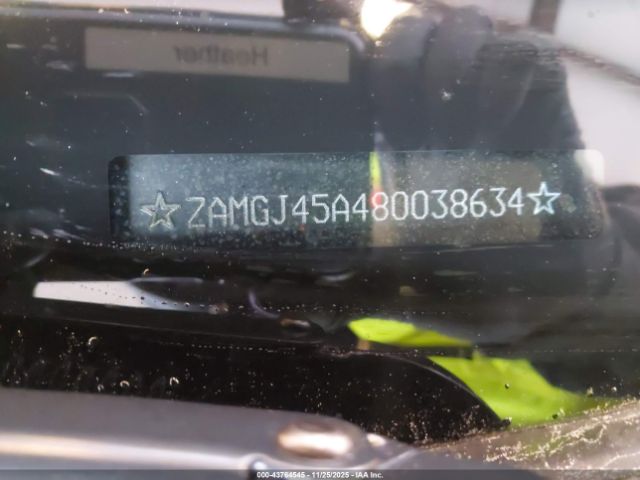 2008 MASERATI GRANTURISMO ZAMGJ45A480038634 Photo 8